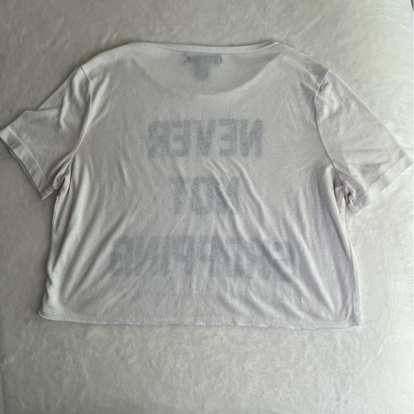 Sugar Rush Cropped Tee - Medium, White - Picture 2 of 7